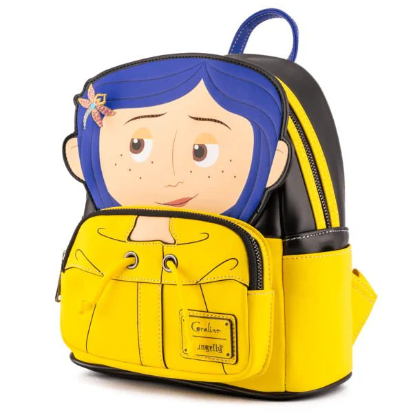 Loungefly Laika Coraline Raincoat Mini Backpack - Image 2