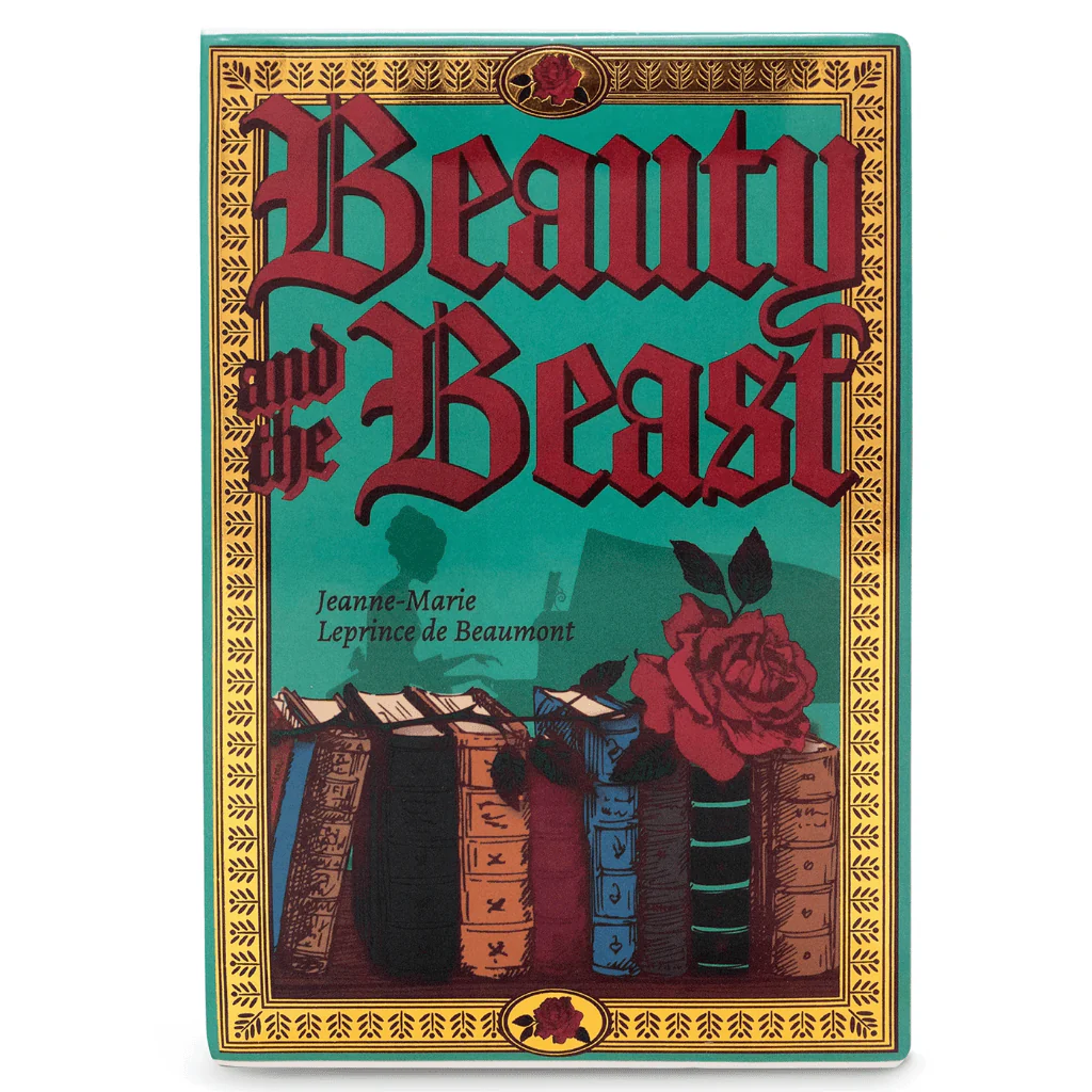 Large Beauty and the Beast Ceramic Book Vase - Image 3