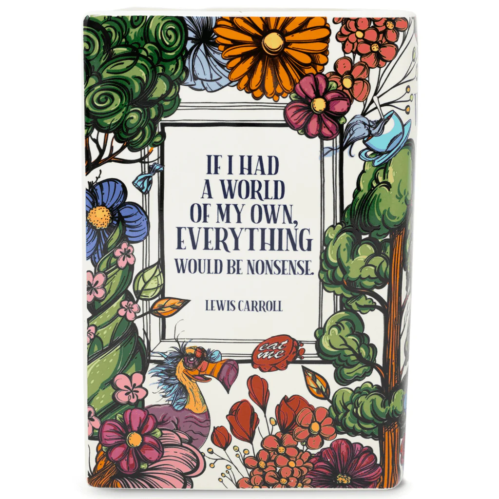 Large Book Vase – Alice’s Adventures in Wonderland - Image 3