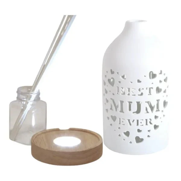 LED Ceramic Best Mum Reed Diffuser - Image 3