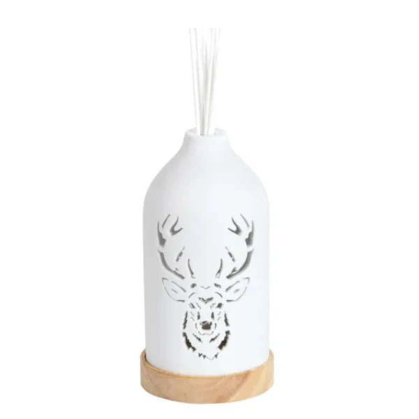LED Ceramic Stag Reed Diffuser - Image 2