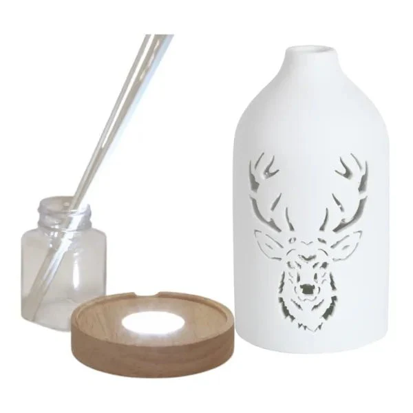 LED Ceramic Stag Reed Diffuser - Image 3