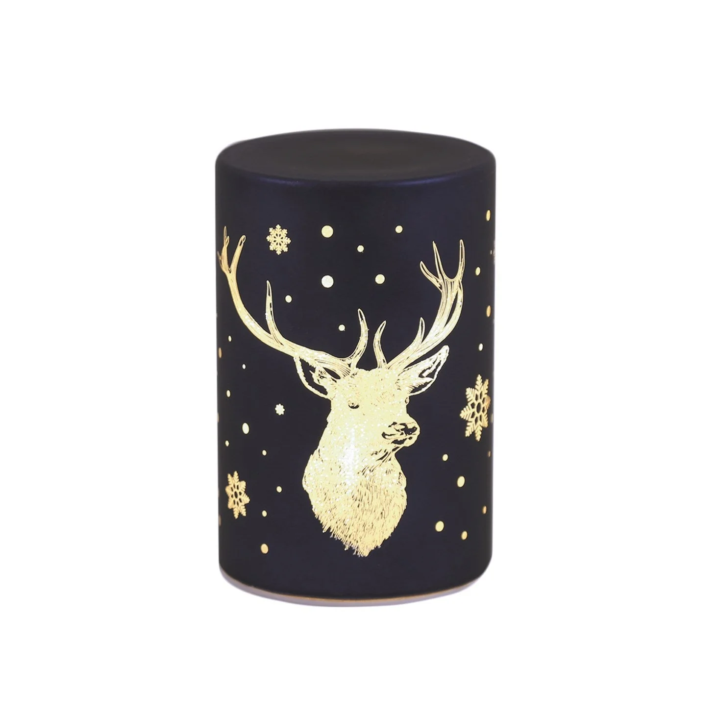 LED Light Up Stag 12.5cm Blue
