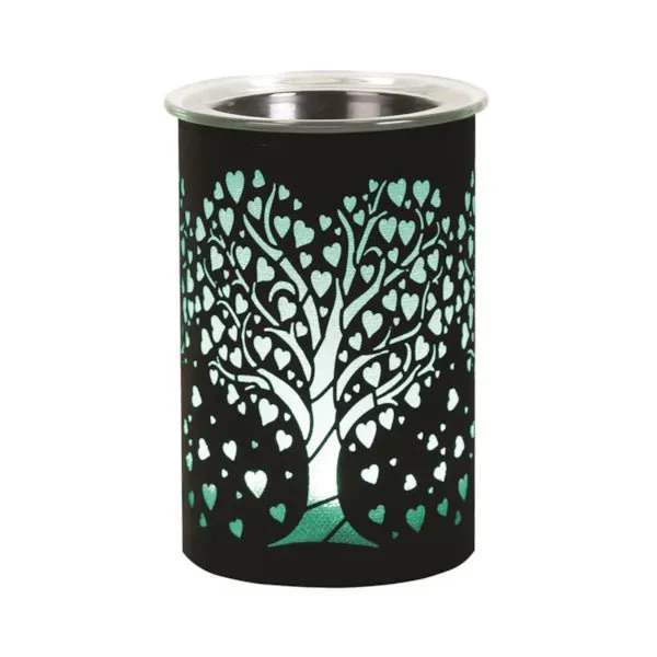 Heart Tree LED Wax Melt Burner – Black - Image 4