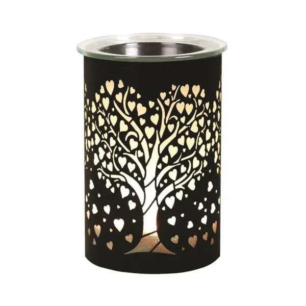 Heart Tree LED Wax Melt Burner – Black - Image 5