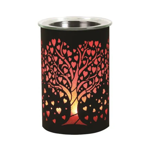 Heart Tree LED Wax Melt Burner – Black - Image 6