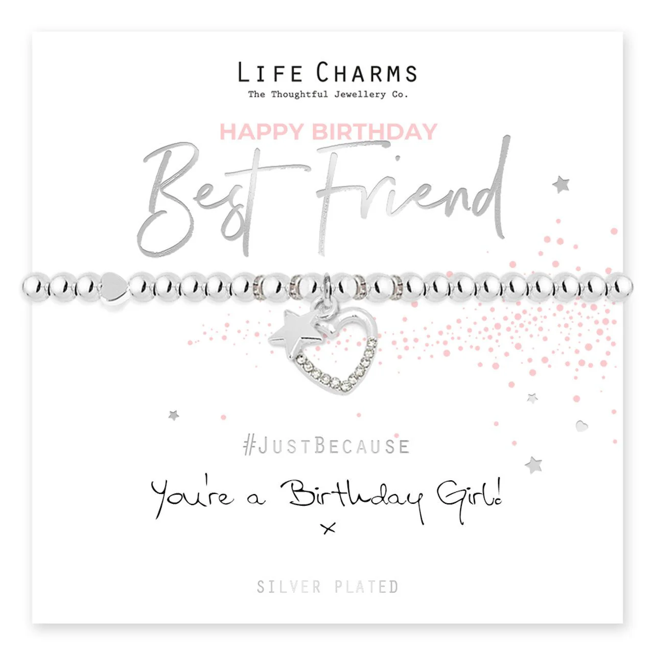 Life Charms Just Because Bracelet - Best Friend