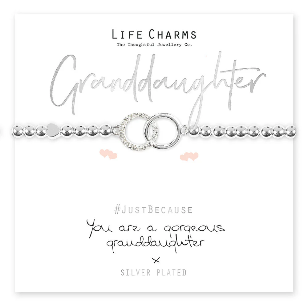 Life Charms Just Because Bracelet - Granddaughter
