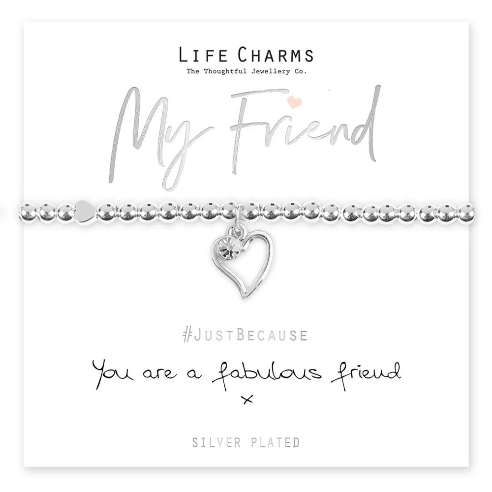 Life Charms Just Because Bracelet - My Friend