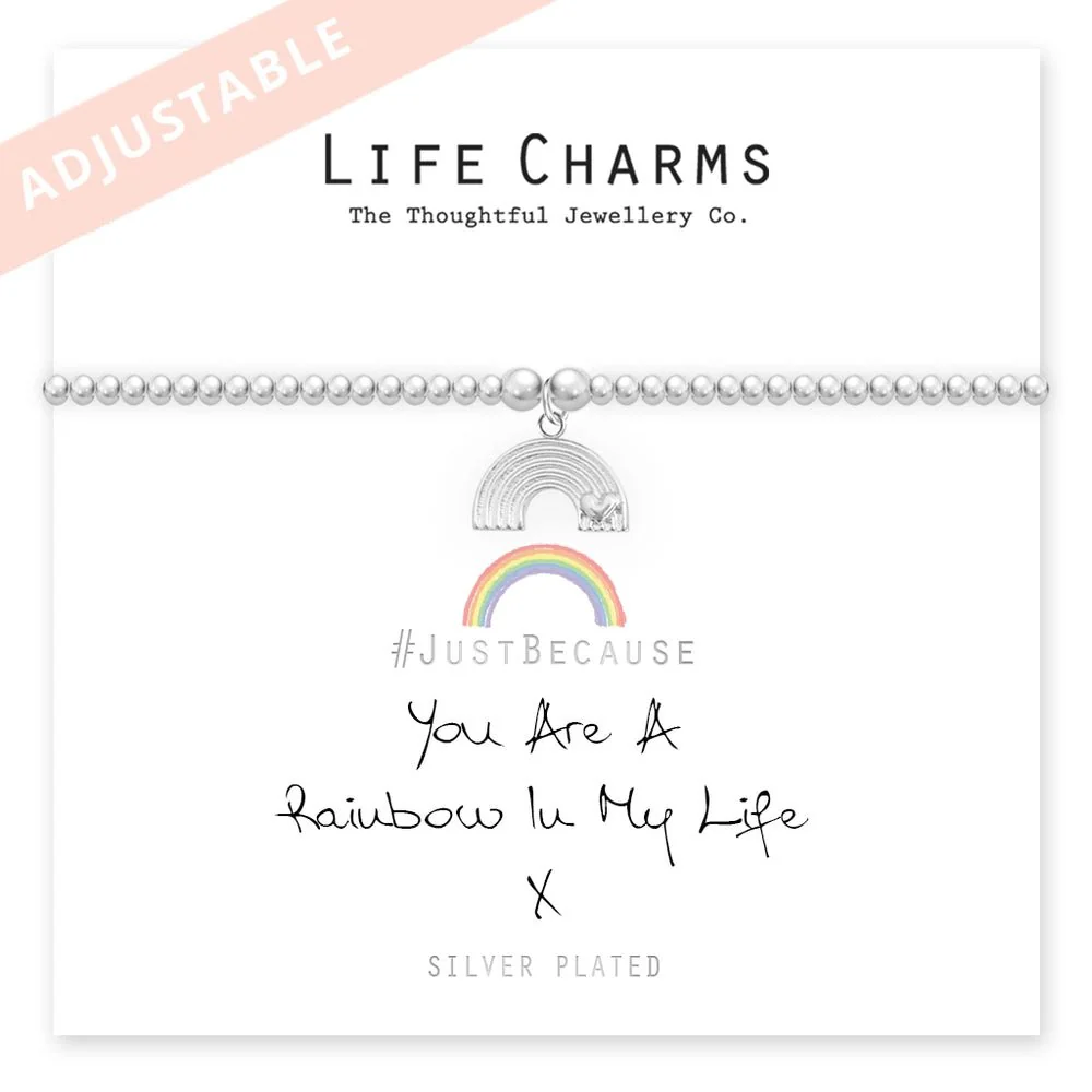 Life Charms Just Because Bracelet - Rainbow