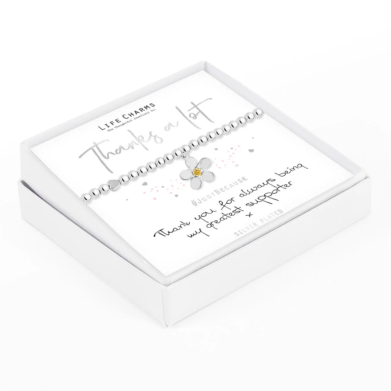 Life Charms Just Because Bracelet - Thanks A Lot - Image 2