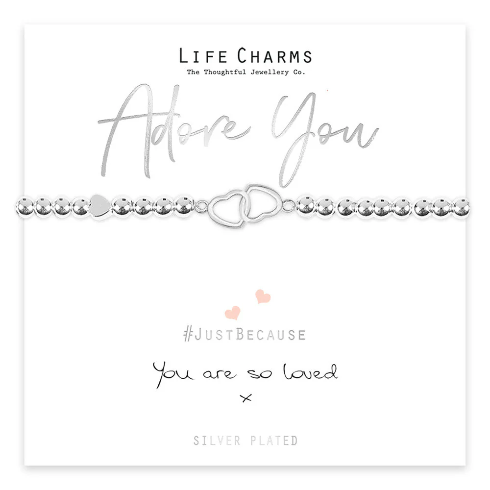 Life Charms Just Because Bracelet - You Are Loved