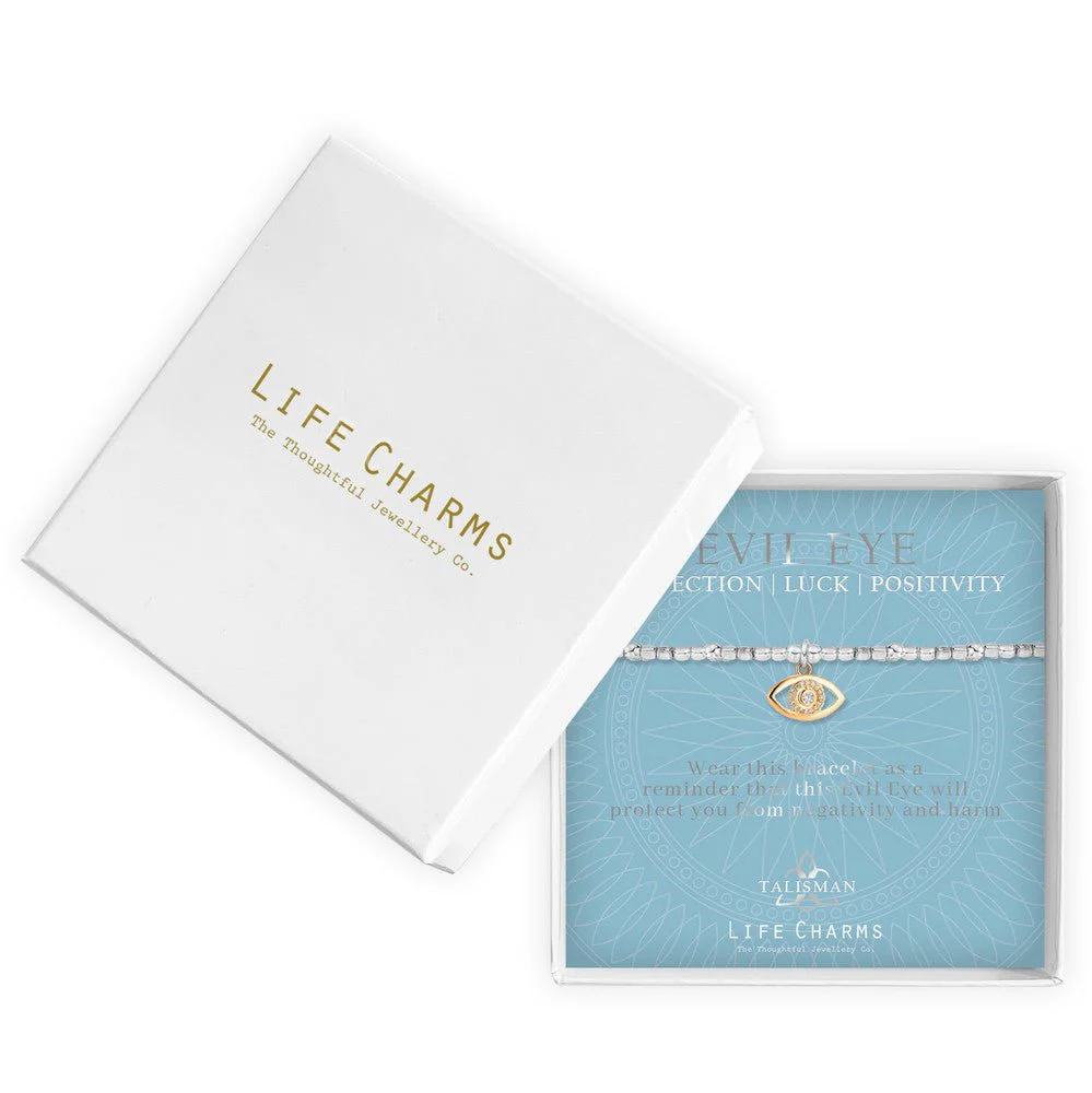 Life Charms Talisman Bracelet - Evil Eye