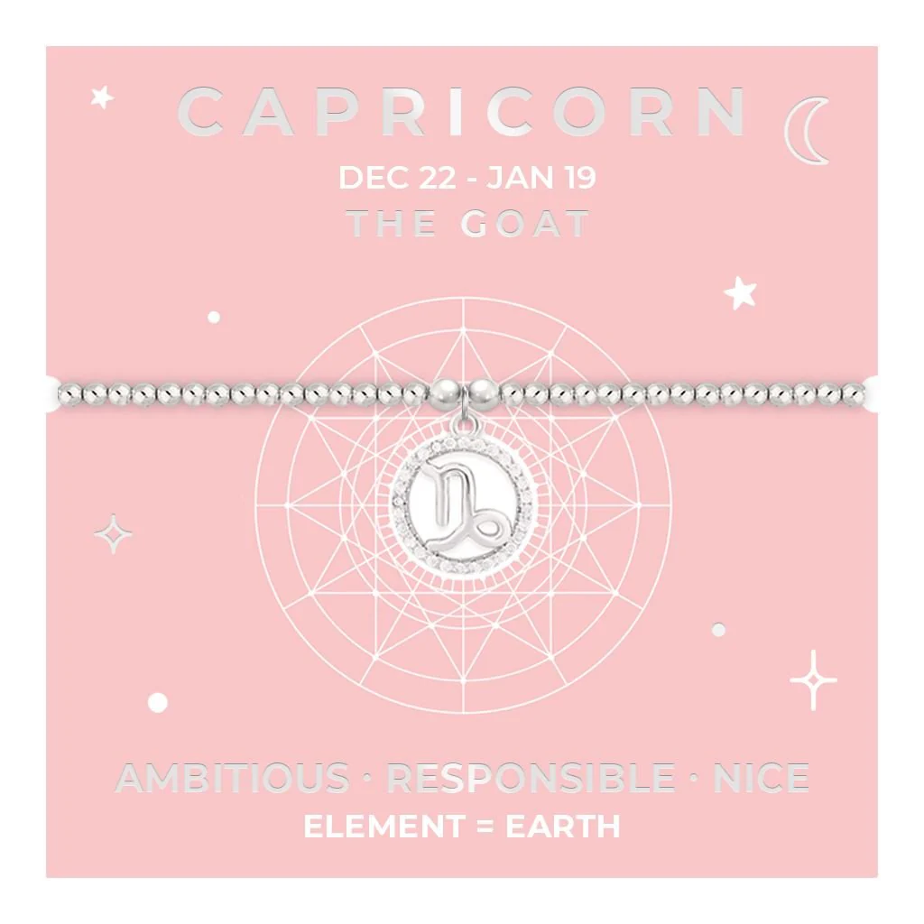 Life Charms Zodiac Bracelet - Capricorn
