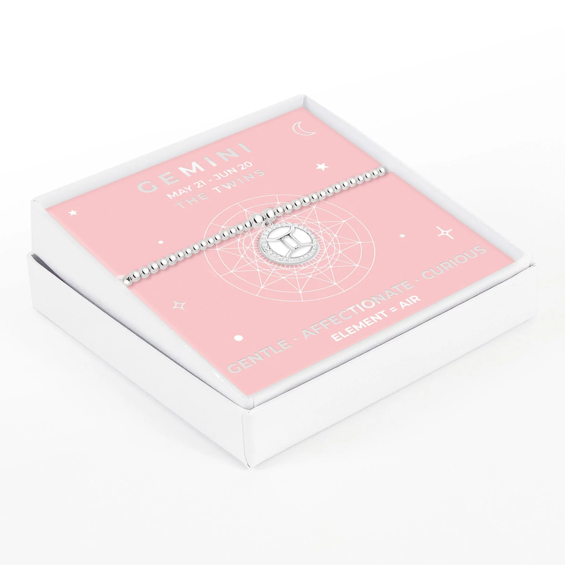 Life Charms Zodiac Bracelet - Gemini - Image 2