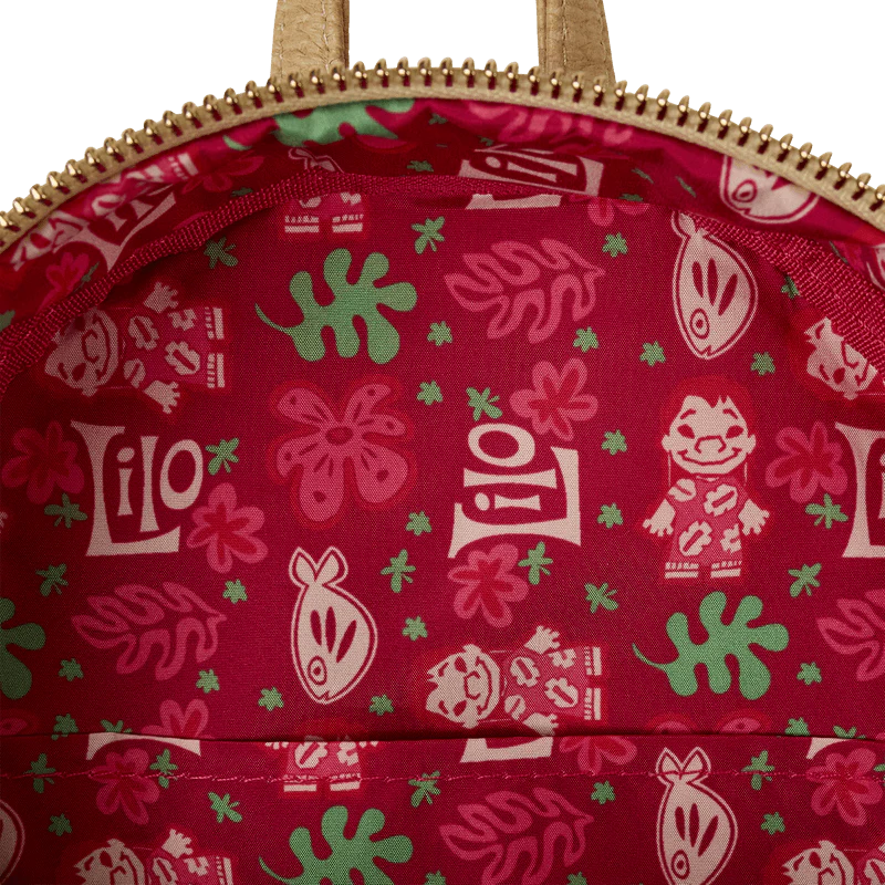 Loungefly Lilo & Stitch Charm Cosplay Mini Backpack - Image 4
