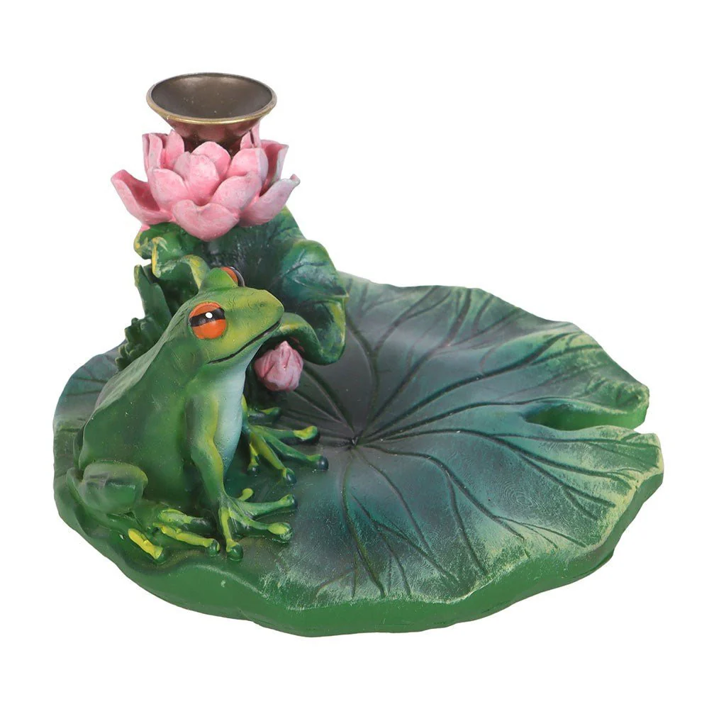 Lily Pad Backflow Incense Burner - Image 2