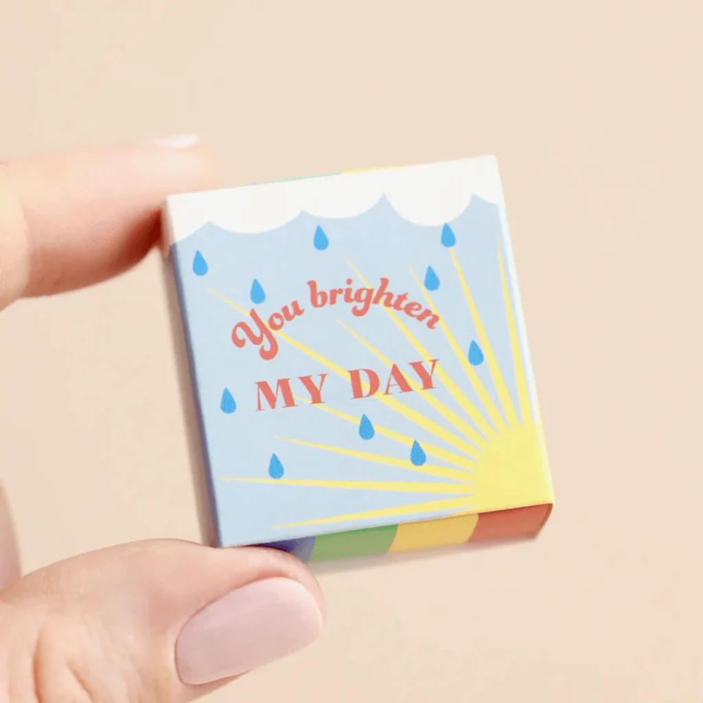 Lisa Angel Tiny Matchbox Ceramic Rainbow Token - Image 3