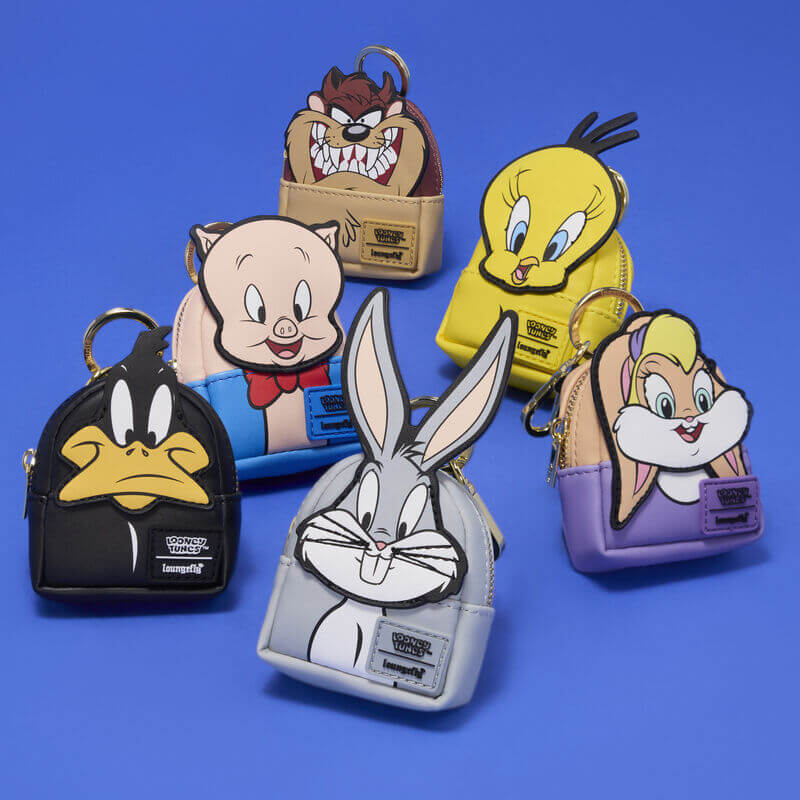 Loungefly Looney Tunes Cosplay Mystery Mini Backpack Keychain Charm - Image 8