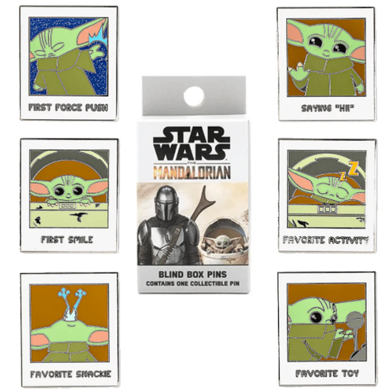 Loungefly Star Wars The Mandalorian The Child Polaroid Blind Box Pin