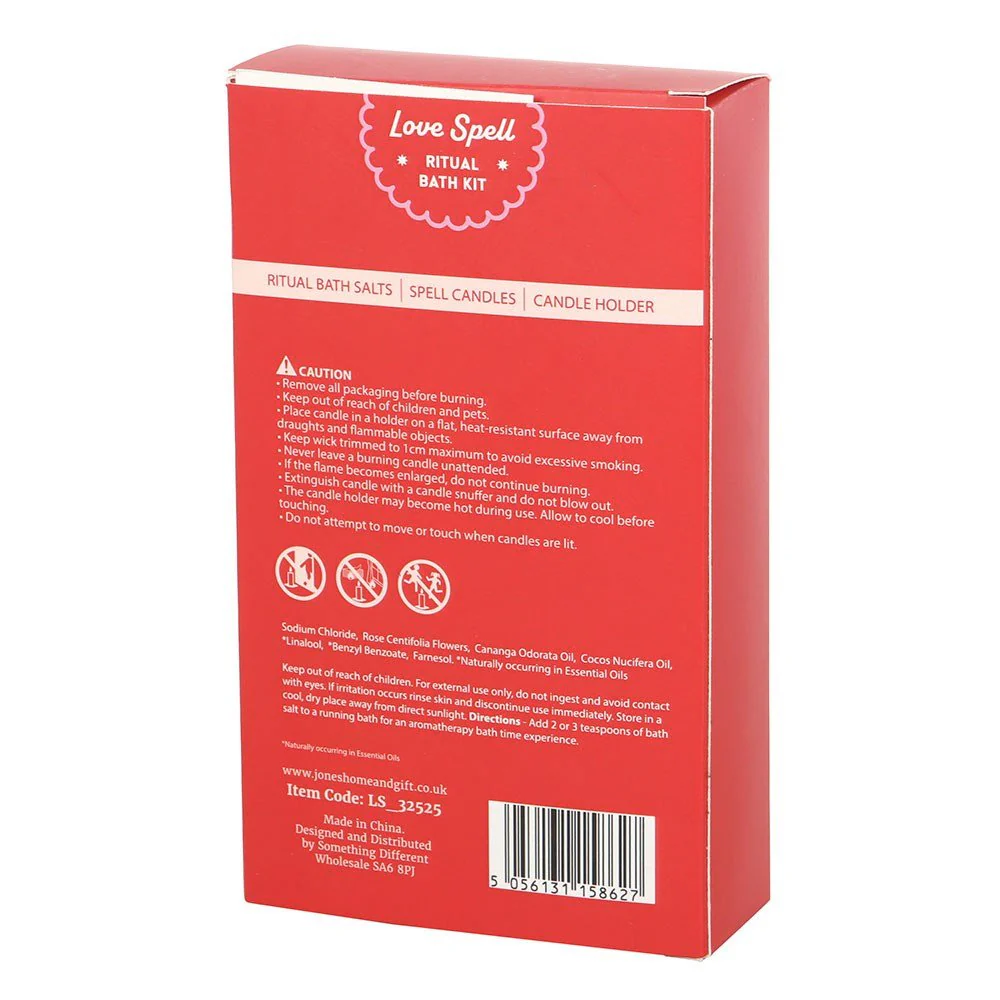 Love Spell Ritual Bath Kit - Image 5