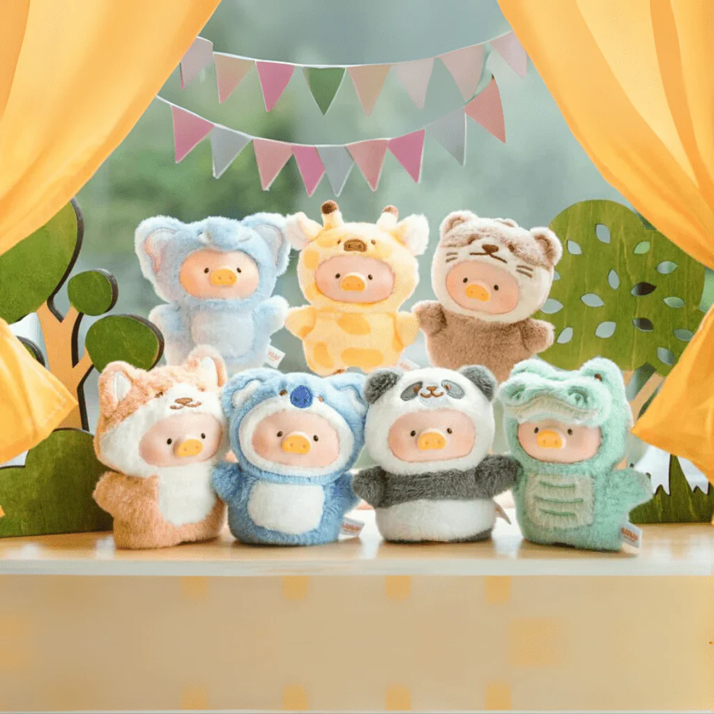 Lulu the Piggy Animal Party Puppet Show Keyring Blind Box - Image 4