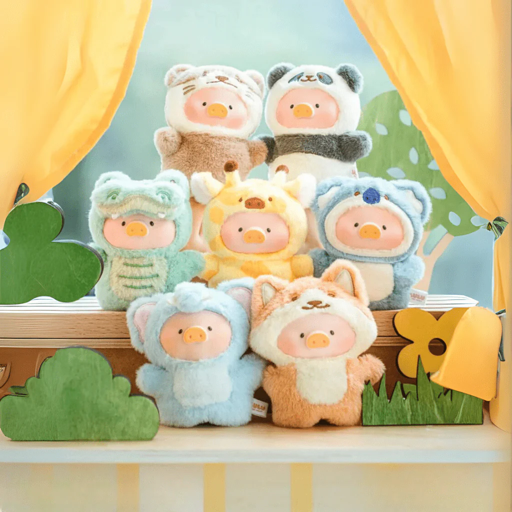 Lulu the Piggy Animal Party Puppet Show Keyring Blind Box - Image 5