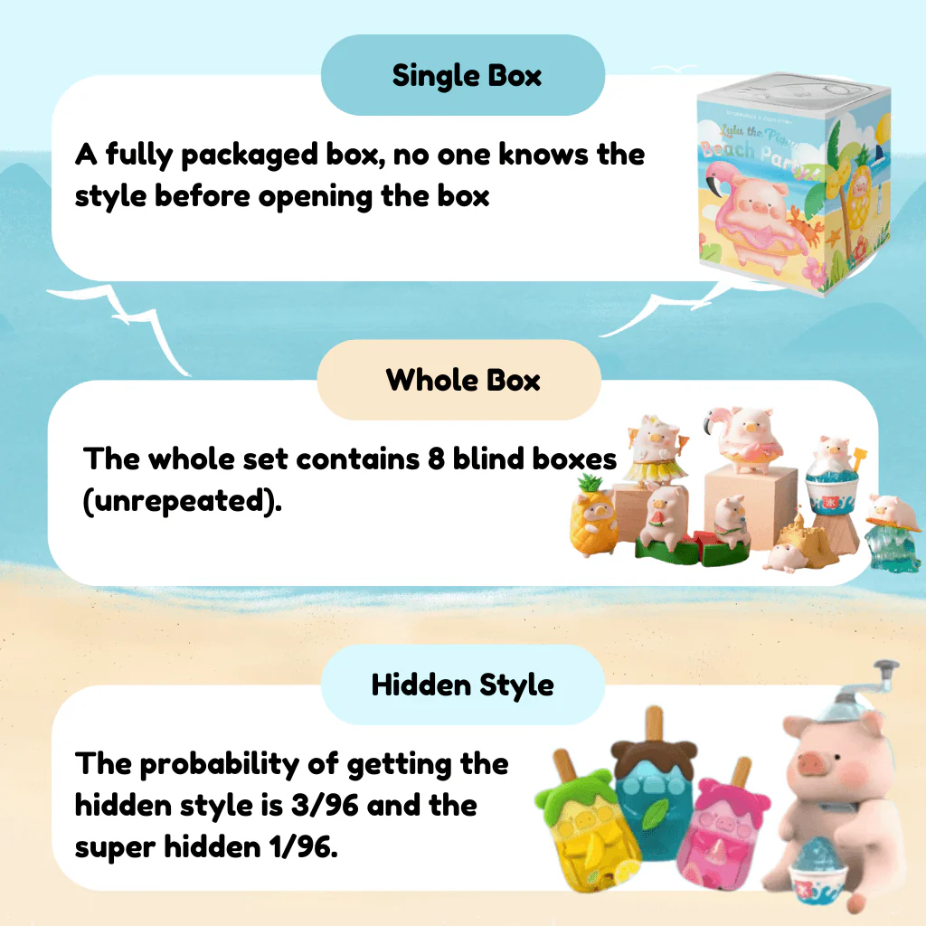 Lulu the Piggy Beach Party Blind Box - Image 3