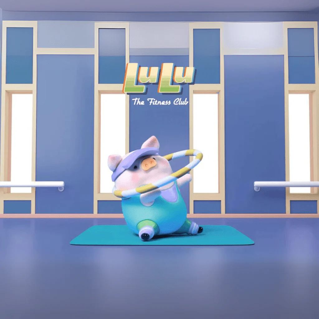 Lulu the Piggy Fitness Club Blind Box - Image 7