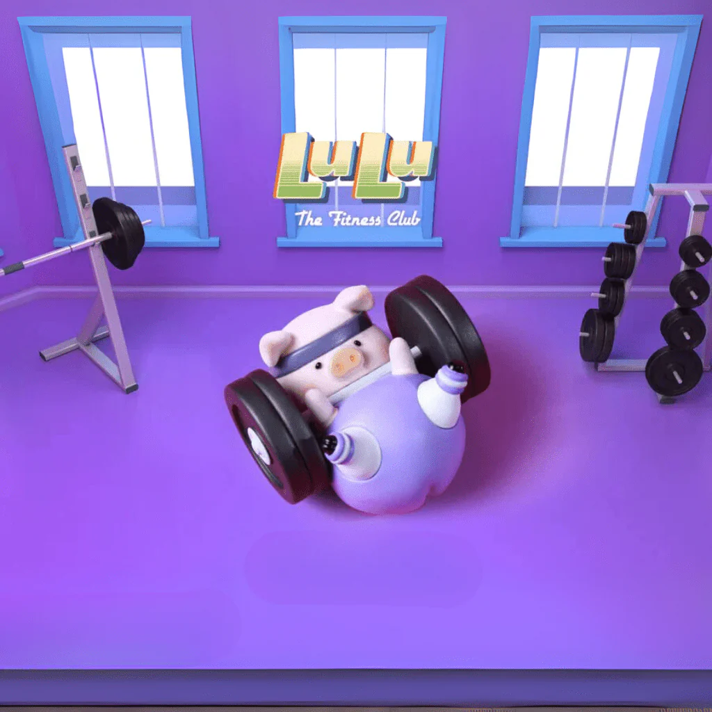 Lulu the Piggy Fitness Club Blind Box - Image 9