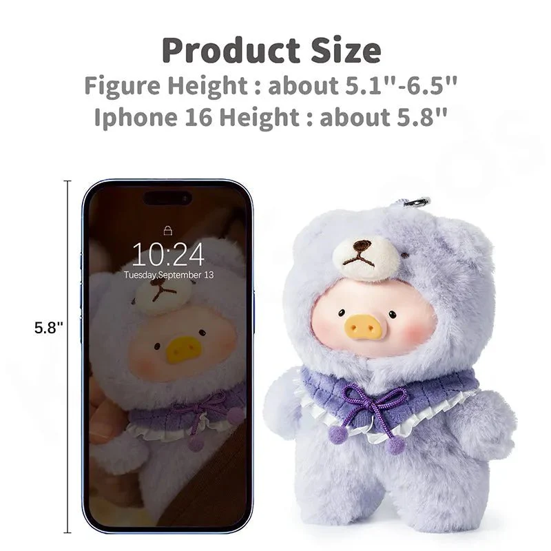 Lulu the Piggy Joyful Time Plush Keyring Blind Box - Image 4
