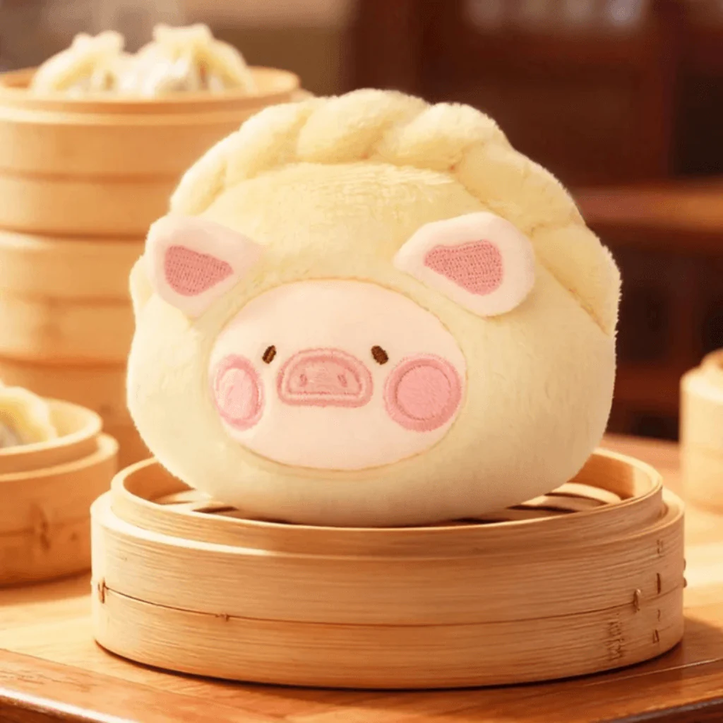 Lulu the Piggy Dim Sum House Plush Keychain Blind Box - Image 12