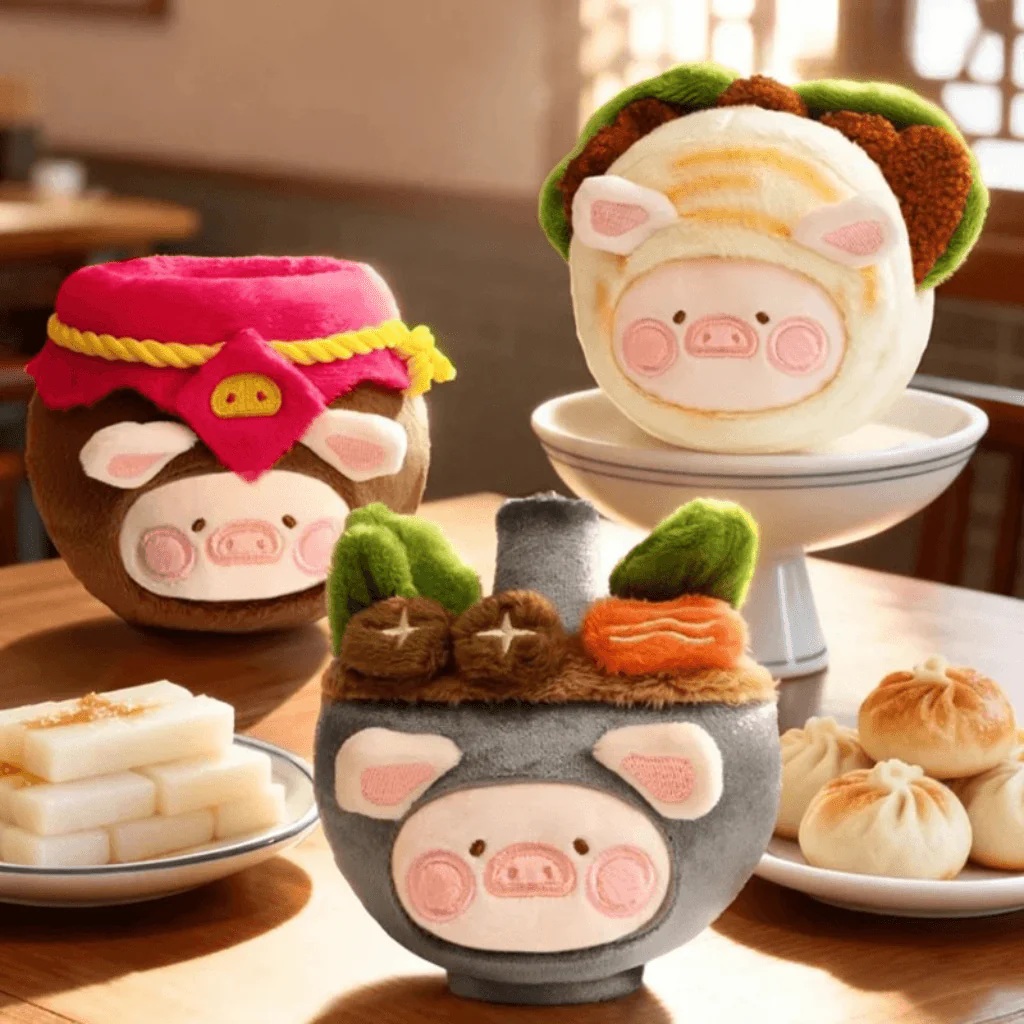 Lulu the Piggy Dim Sum House Plush Keychain Blind Box - Image 5
