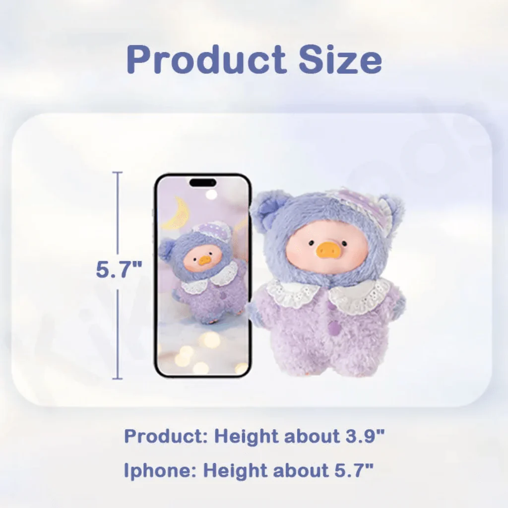 Lulu the Piggy Dreaming Wonderland Plush Keychain Blind Box - Image 4