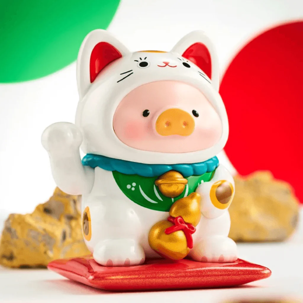 Lulu the Piggy Lucky Cat Blind Box Figure - Image 6