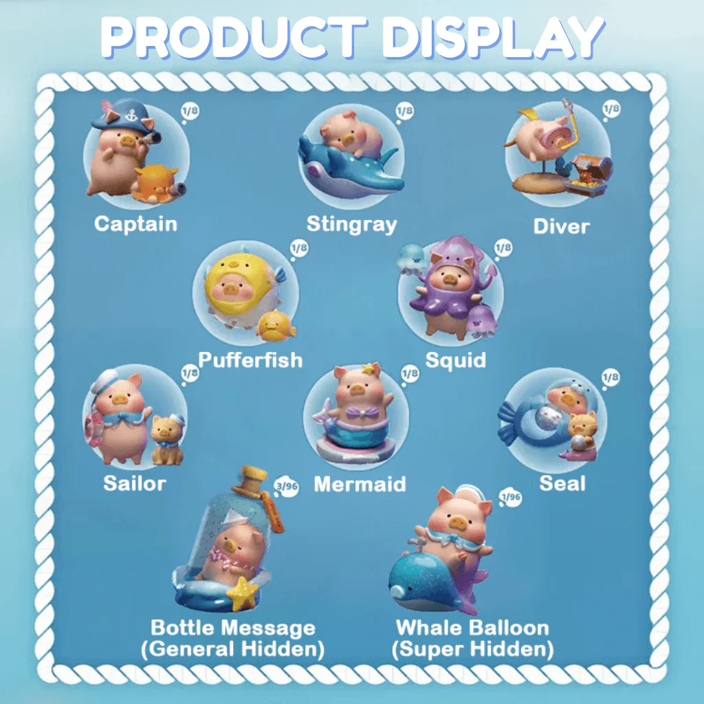 Lulu the Piggy Ocean Series Blind Box - Image 3