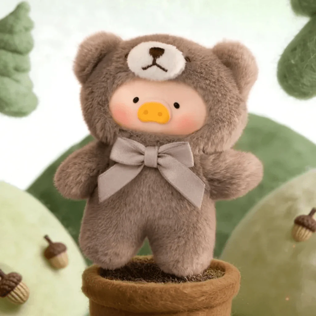 Lulu the Piggy Teddy Mini Whispers of Nature Plush Phone Charm Blind Box - Image 14