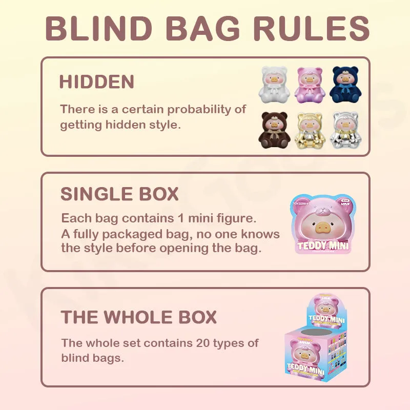 Lulu the Piggy Teddy Mini Series Blind Bag - Image 3