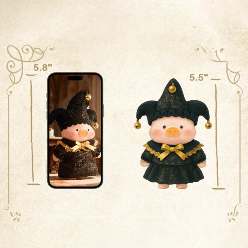 Lulu the Piggy Triangel Plush Keychain Blind Box - Image 4