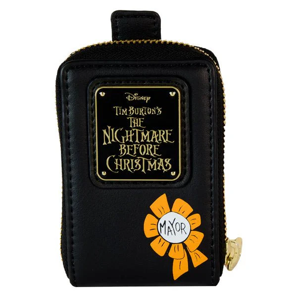 Loungefly The Nightmare Before Christmas Mayor Lenticular Head Accordion Wallet - Image 4