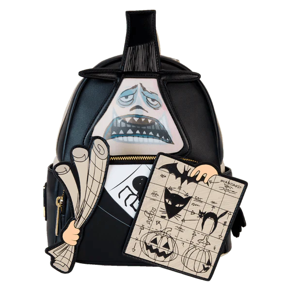 Loungefly The Nightmare Before Christmas Mayor With Halloween Plans Cosplay Mini Backpack - Image 4