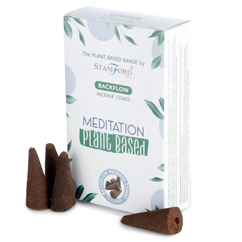 Stamford Meditation Plant Based Backflow Incense Cones