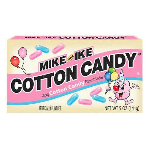 Mike & Ike Cotton Candy 120g Theatre Box