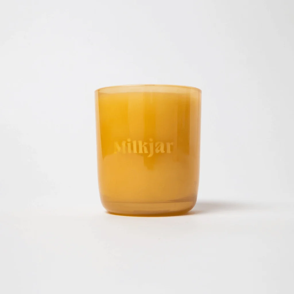 Milkjar Before Sunrise – Milk & Honey Coconut Soy Candle 8oz - Image 2