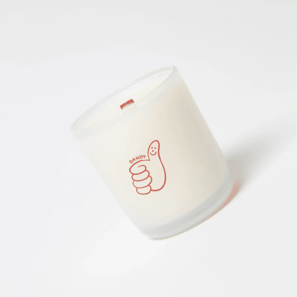 Milkjar Dandy Coconut Soy Candle 8oz – Mahogany, Firewood & Pine - Image 2