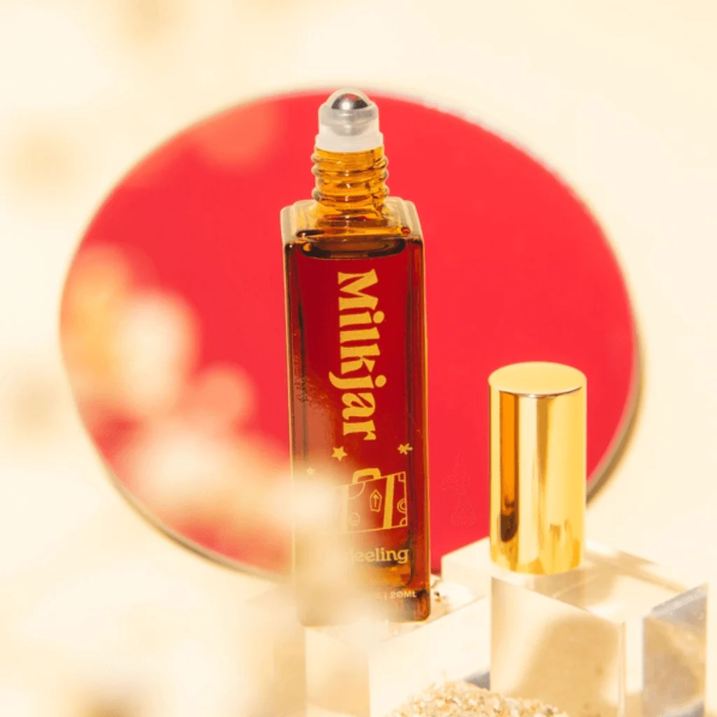 Milkjar Darjeeling Patchouli & Santal Perfume Roller 20ml - Image 6