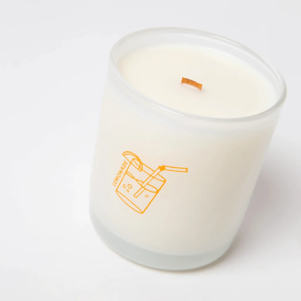 Milkjar Lemonade Coconut, Lime & Pine Coconut Soy Candle 8oz - Image 2