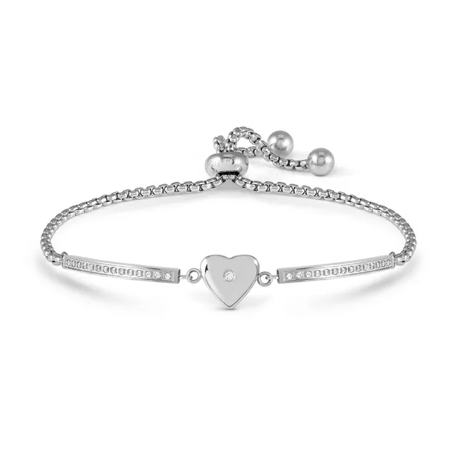 Milleluci Bracelet - Heart with CZ