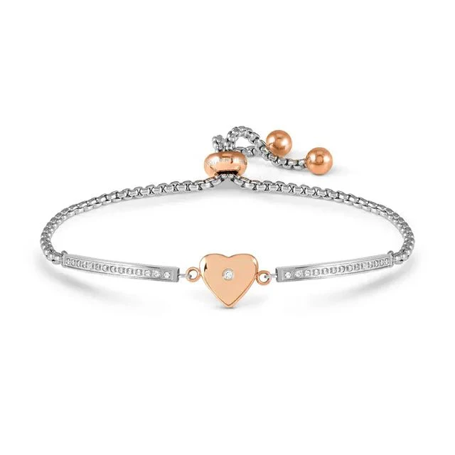 Milleluci Bracelet - Heart with CZ