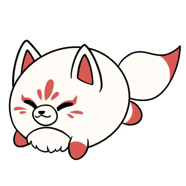 Mini Squishable Baby Kitsune - Image 4